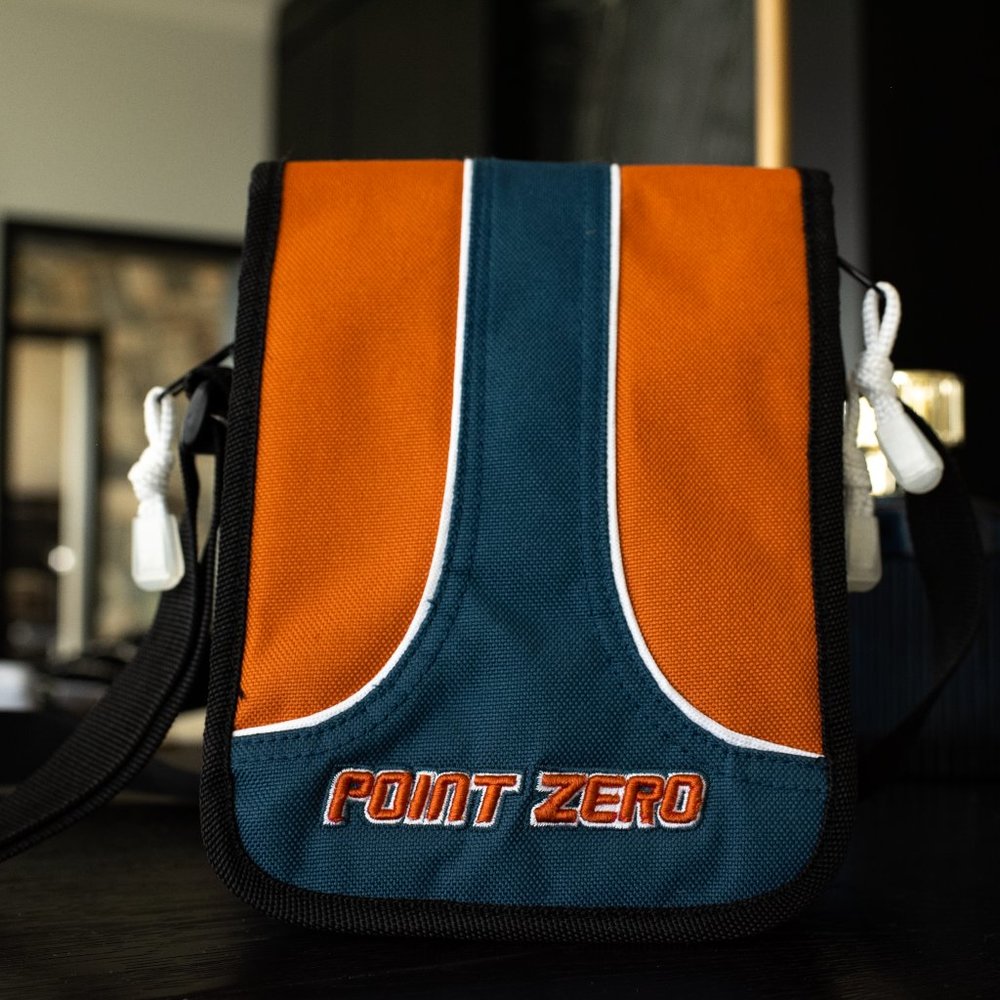 Y2K Point Zero Crossbody Messenger Bag